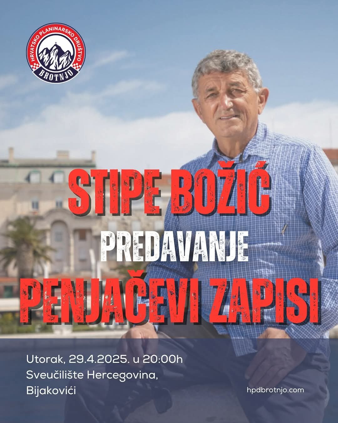 Stipe Božić | HPD BROTNJO | © Facebook